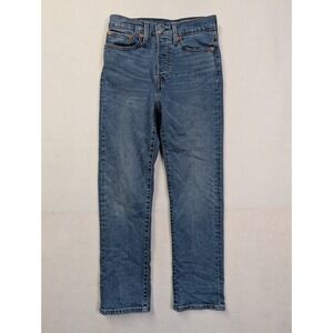 Levi's Women Jeans Wedgie Straight Size 27 Blue